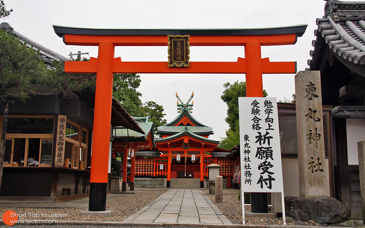 旁边都一个小神社