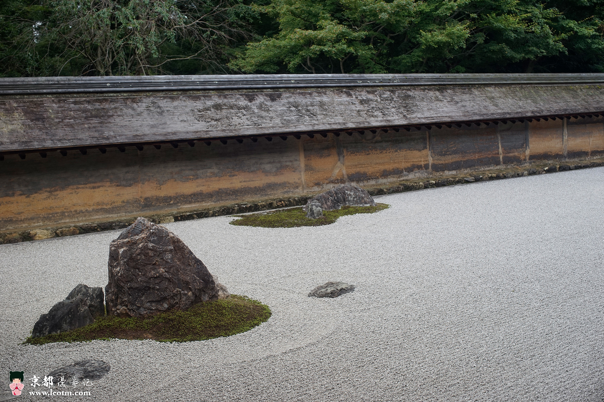 龙安寺枯山水