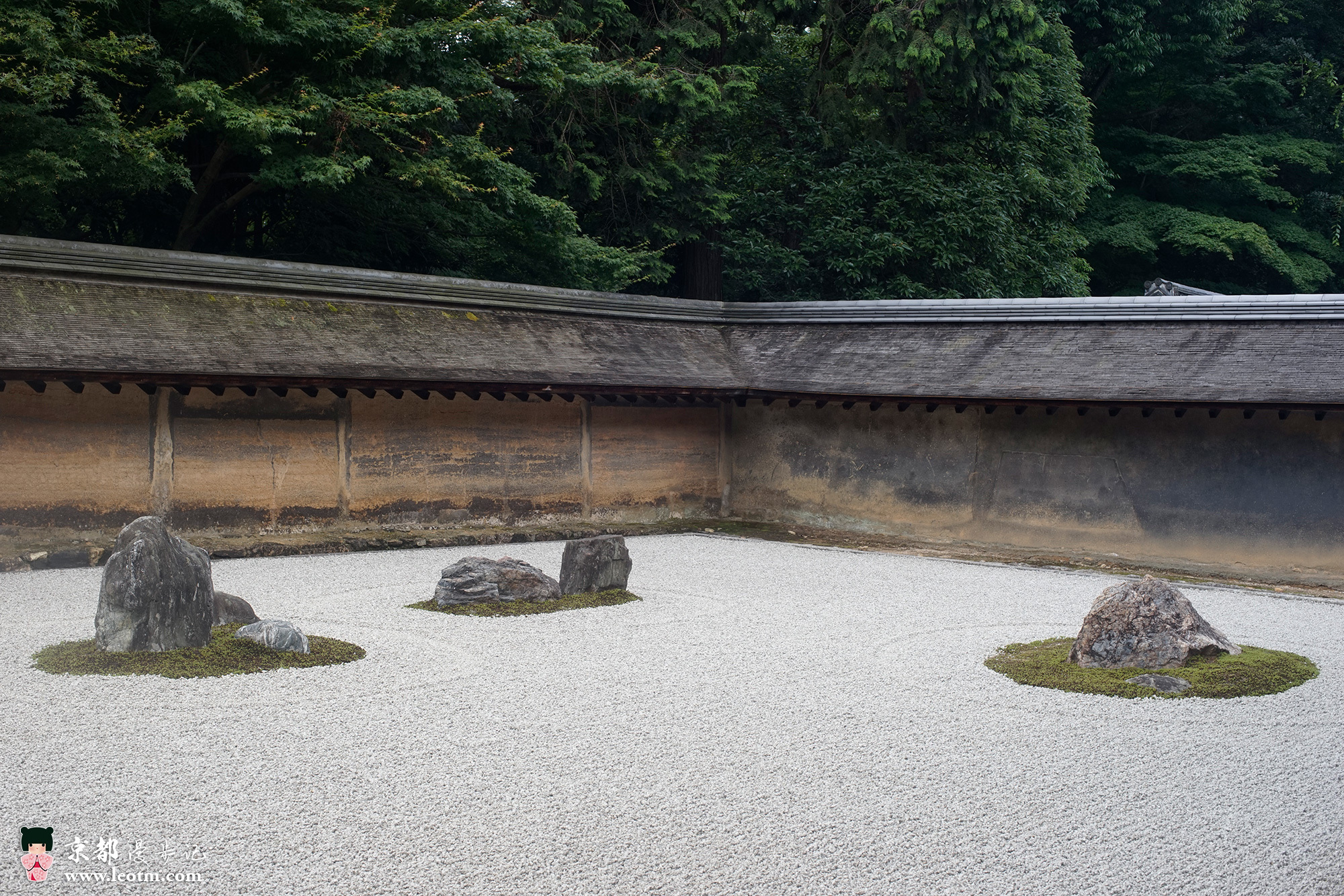 龙安寺枯山水