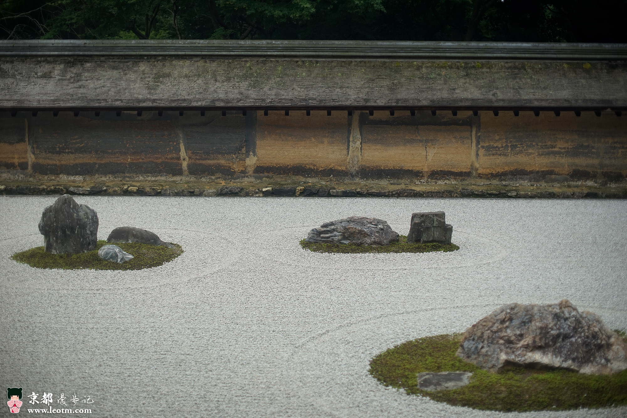 龙安寺枯山水