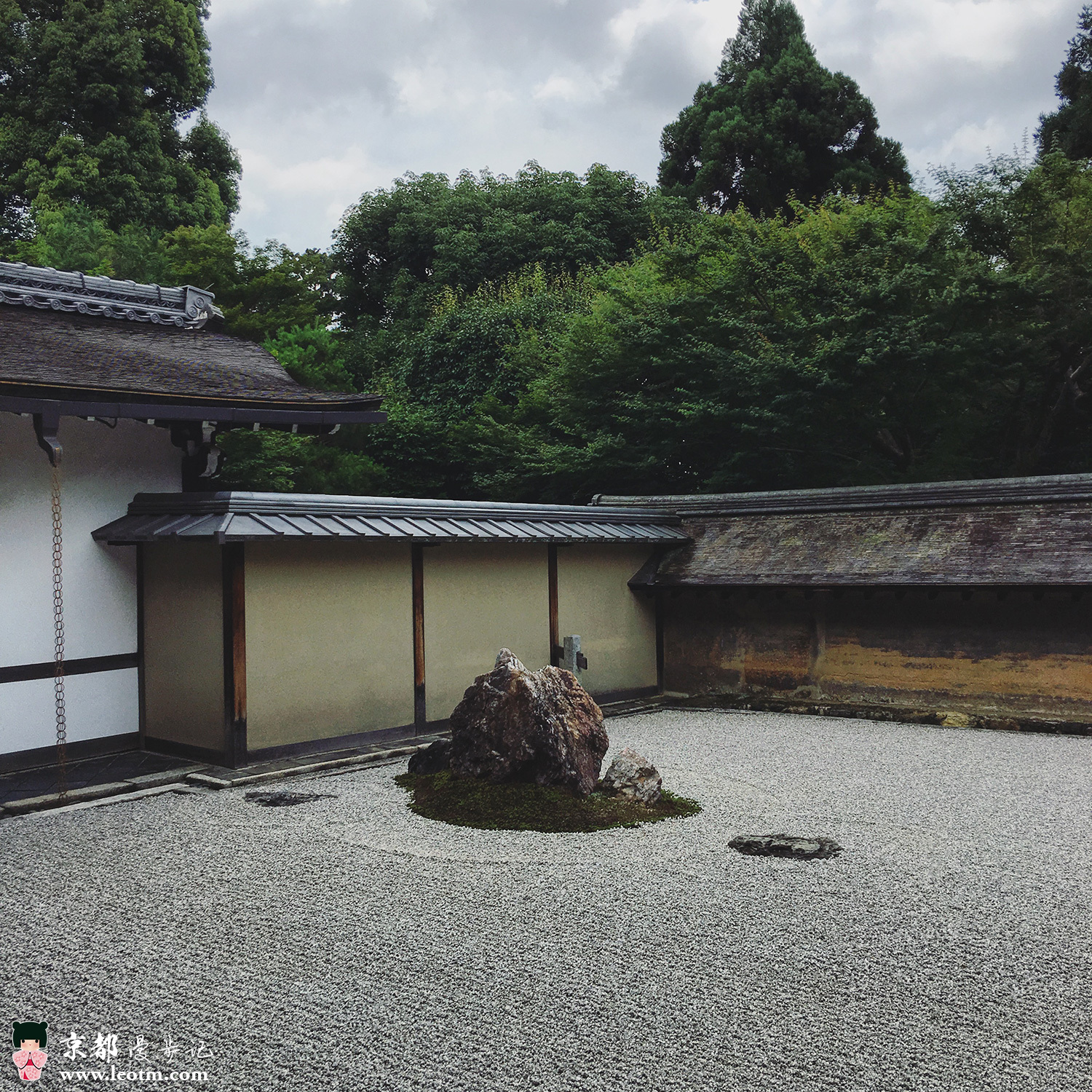 龙安寺枯山水