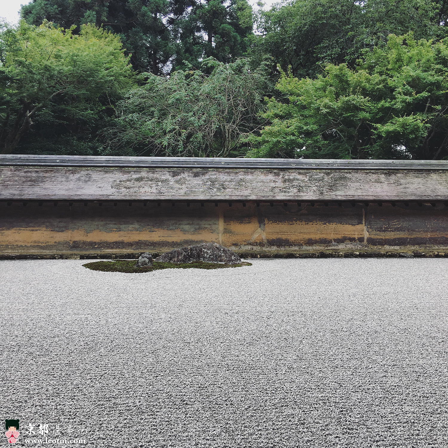 龙安寺枯山水