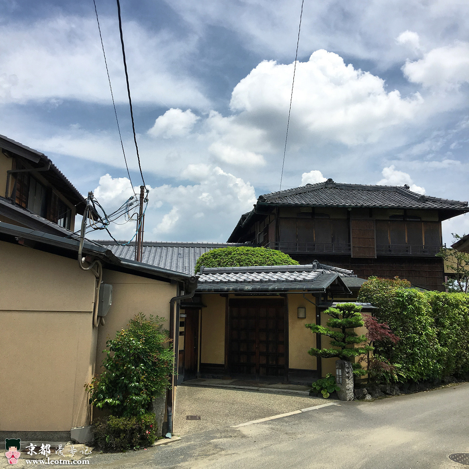 从龙安寺徒步到大觉寺