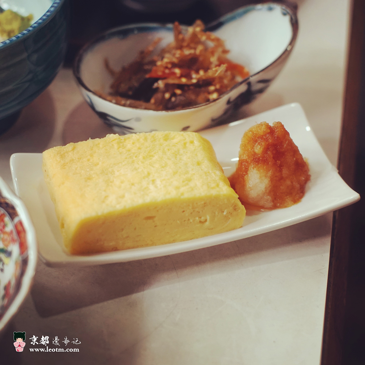 大觉寺徒步到纸王寺,中途找到的怀石料理店