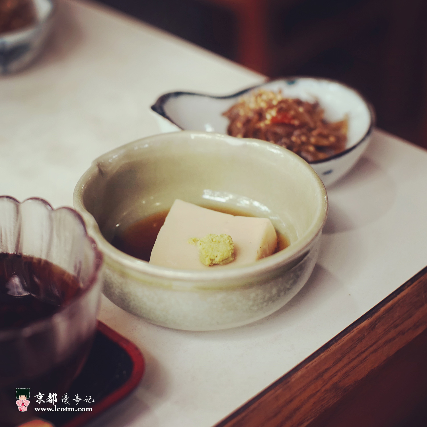 大觉寺徒步到纸王寺,中途找到的怀石料理店